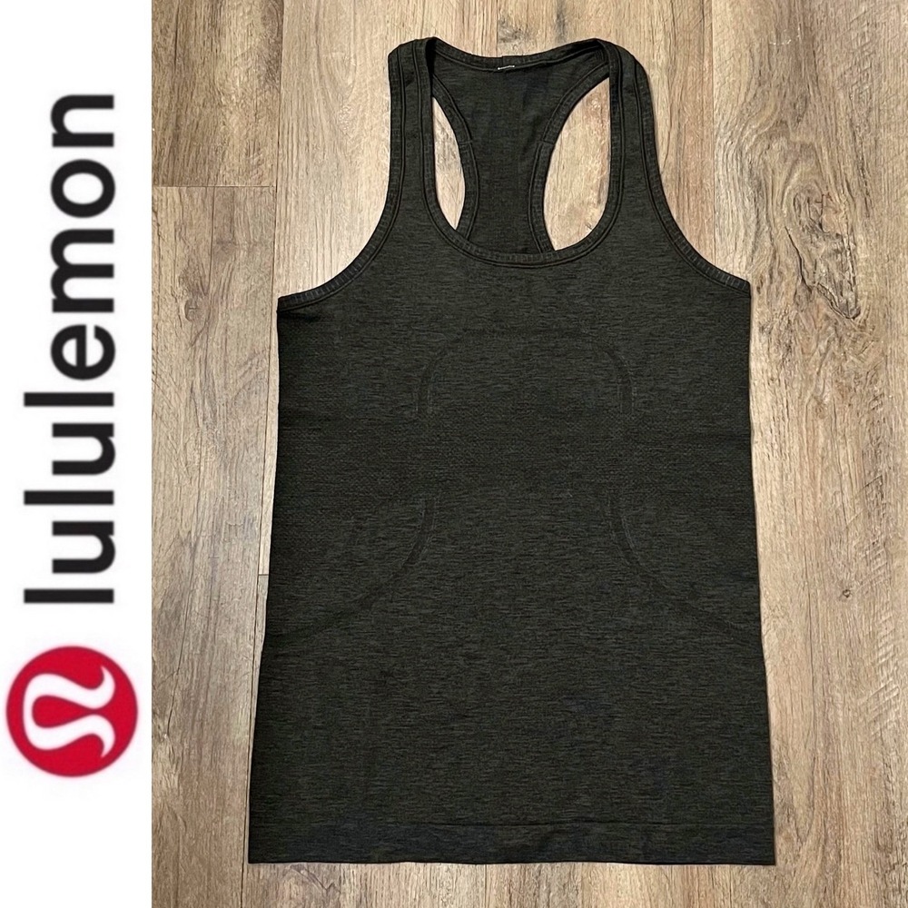 Lululemon Wome's‎ Swiftly Tech Racerback Dark Olive Size 6